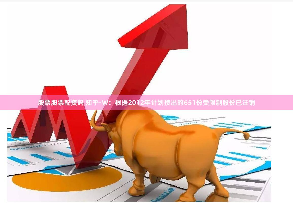 股票股票配资吗 知乎-W：根据2012年计划授出的651份受限制股份已注销