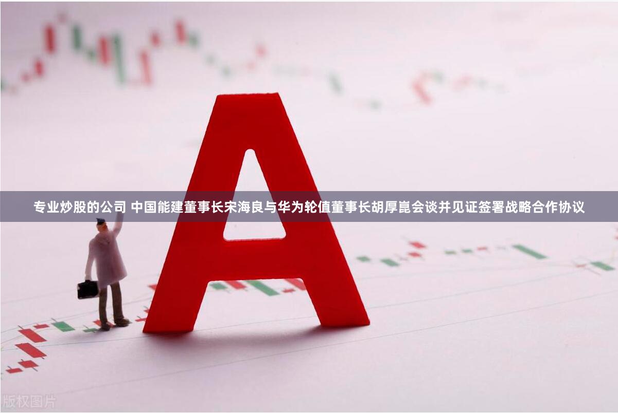 专业炒股的公司 中国能建董事长宋海良与华为轮值董事长胡厚崑会谈并见证签署战略合作协议