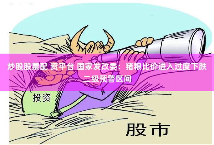 炒股股票配 资平台 国家发改委：猪粮比价进入过度下跌二级预警区间